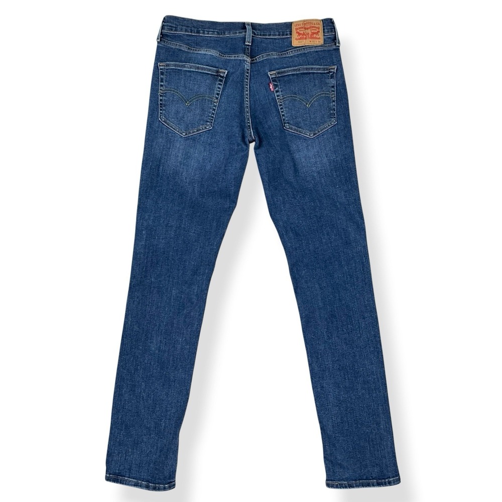 Levis Jeans Men 32x34 (ACTUAL 32x32.5) Blue 511 Athletic Fit Denim Stretch